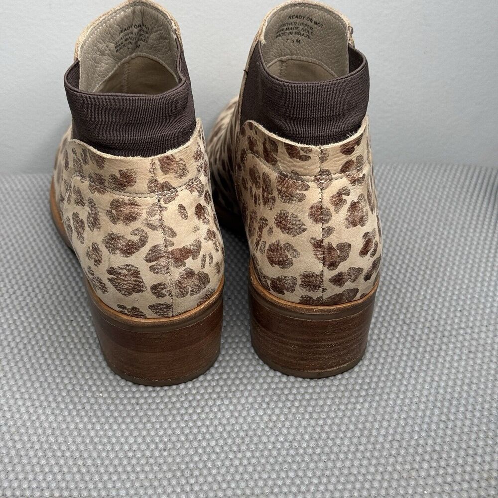 Matisse Ready Or Not Ankle Boot‎ Leopard 7.5 / Pre-owned . - Picture 4 of 14